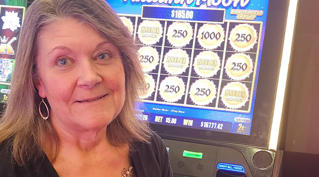 Jackpot winner at Riverside Resort Casino in Laughlin, Nevada $16,777