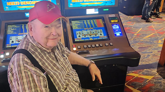 Jackpot winner at Riverside Resort Casino in Laughlin, Nevada $20,000