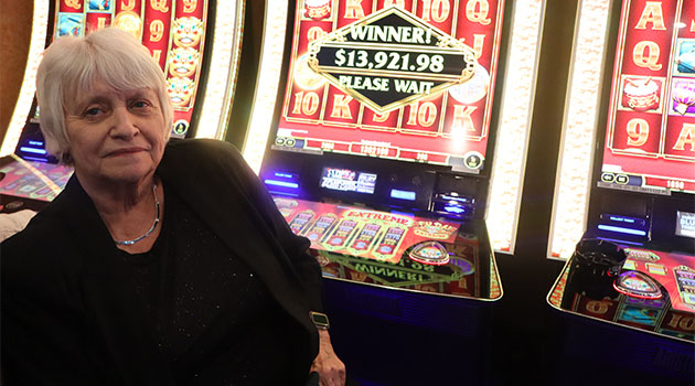 Jackpot winner at Riverside Resort Casino in Laughlin, Nevada $13,921