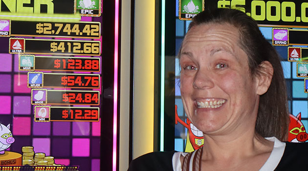 Jackpot Winner at Riverside Resort Casino in Laughlin, Nevada $6,085