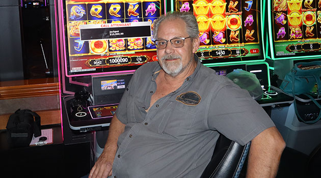 Jackpot Winner at Riverside Resort Casibo in Laughlin, Nevada $10,000