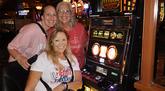 Jackpot winner at Riverside Resort Casino in Laughlin, Nevada $5,000