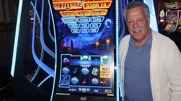 Jackpot winner at Riverside Resort Casino in Laughlin, Nevada $9,065