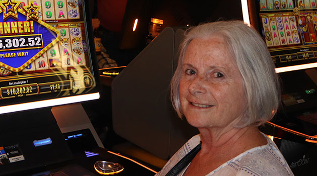 Jackpot winner at Riverside Resort Casino in Laughlin, Nevada $16,302