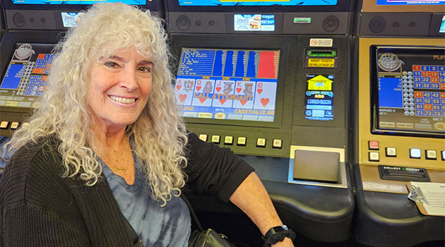 Jackpot winner at Riverside Resort Casino in Laughlin, Nevada $4,000