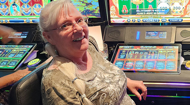 Jackpot winner at Riverside Resort Casino in Laughlin, Nevada $10,062