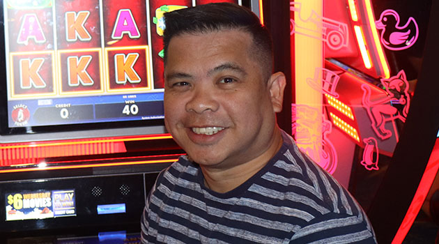 Jackpot win at Riverside Resort Casino in Laughlin, Nevada $2,515