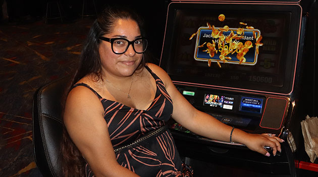Jackpot winner at Riverside Resort Casino in Laughlin, Nevada $1,506