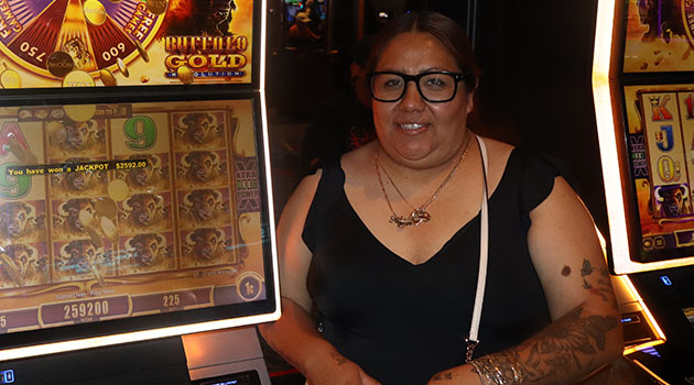 Jackpot winner at Riverside Resort Casino in Laughlin, Nevada $2,592