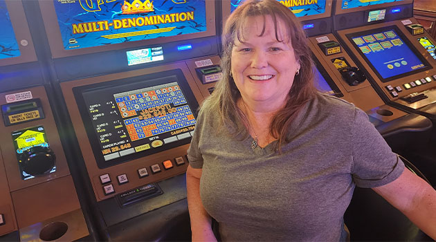 Jackpot winner ay Riverside Resort Casino in Laughlin, Nevada $29,648