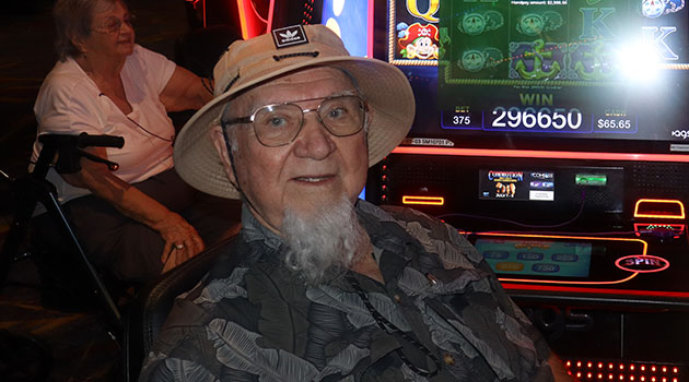Jackpot win at Riverside Resort Casino in Laughlin, Nevada $2,966
