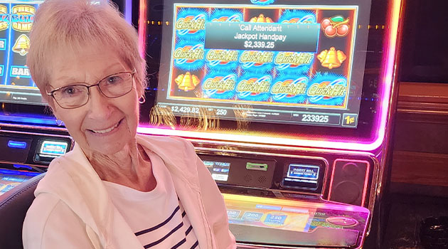 Jackpot winner at Riverside Resort Casino in Laughlin, Nevada $2,339