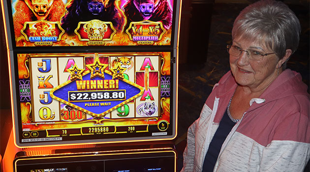 Jackpot winner at Riverside Resort Casino in Laughlin, Nevada $22,958