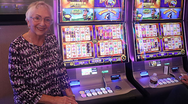 Jackpot winner at Riverside Resort Casino in Laughlin, Nevada $3,318