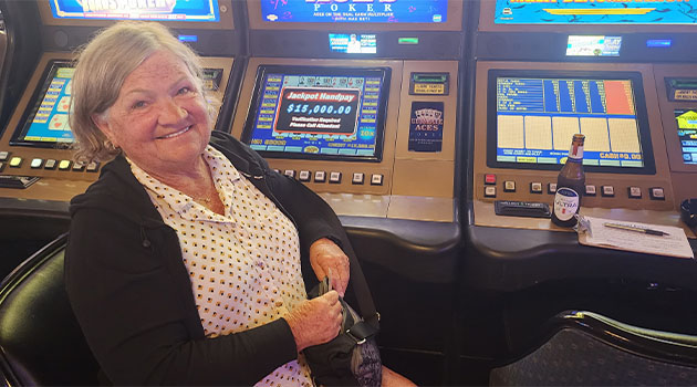 Jackpot winner at Riverside Resort Casino in Laughlin, Nevada $15,000