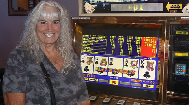 Jackpot winner at Riverside Resort Casino in Laughlin, Nevada $7,190