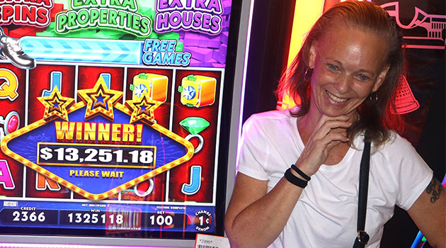 Jackpot winner at Riverside Resort Casino in Laughlin, Nevada $13,251